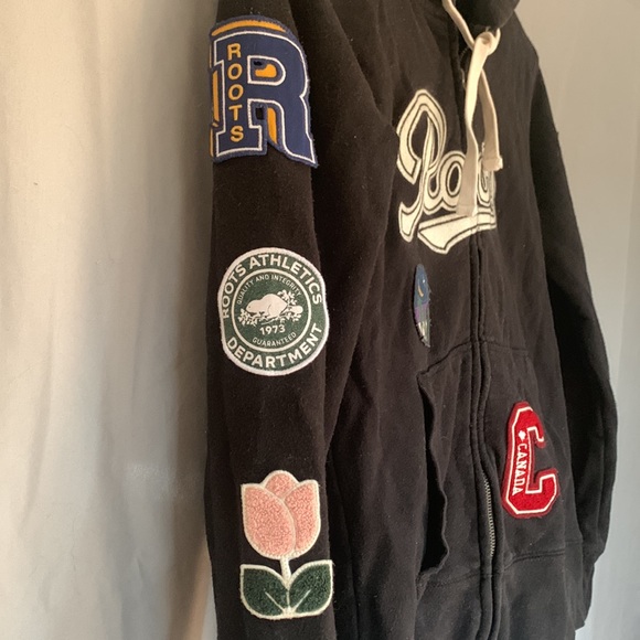 Roots Patchwork Hoodie - Picture 3 of 5